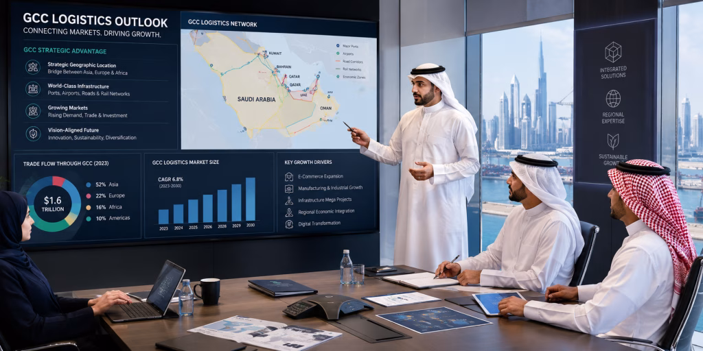 Professional GCC logistics consultation and supply chain planning services for Gulf businesses