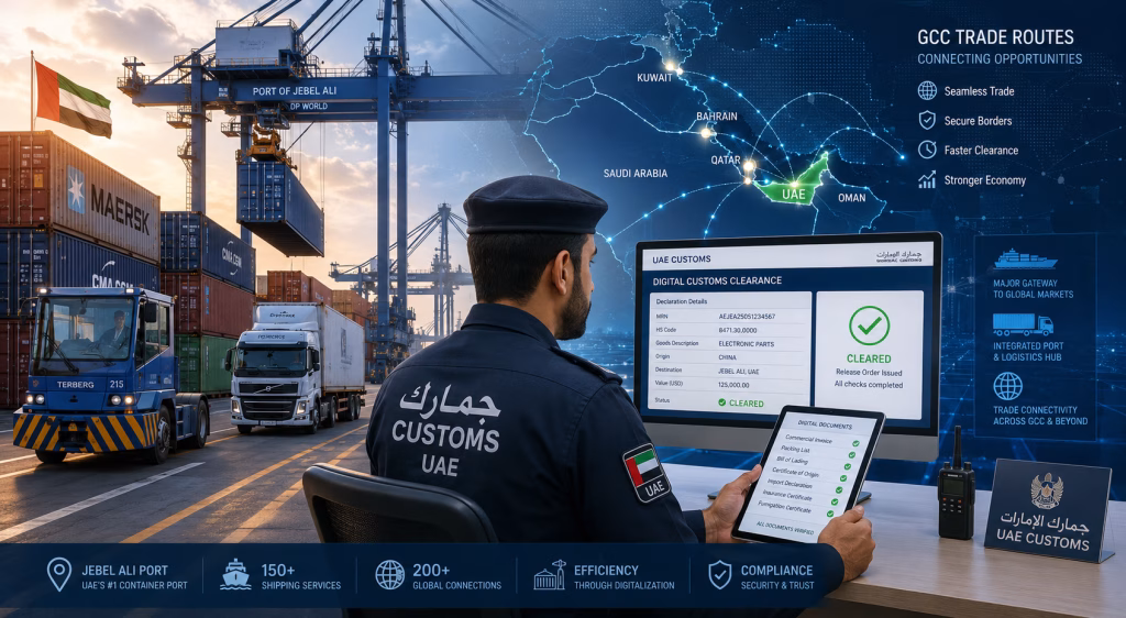 UAE customs documentation and GCC trade compliance services for import export businesses