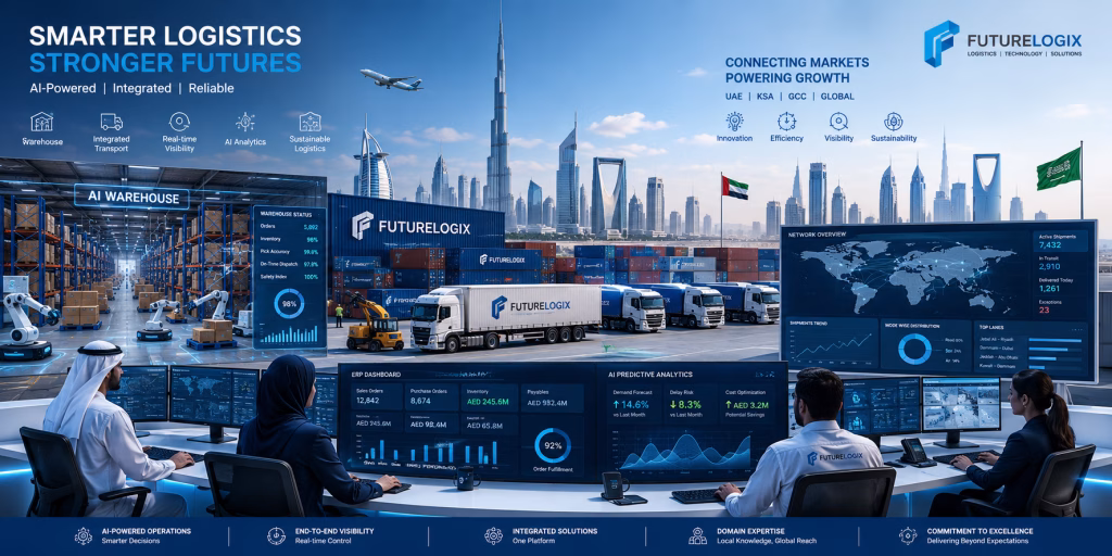 Logistics ERP System Middle East — Supply Chain Dashboard