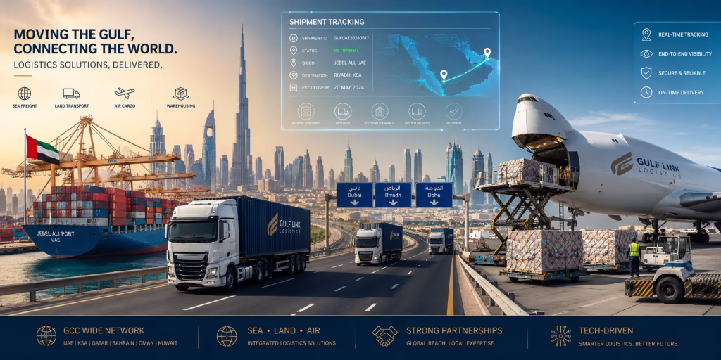 GCC logistics solutions — ALSANTRADE freight and supply chain services UAE