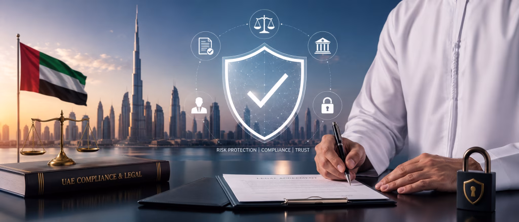 "UAE business disclaimer liability terms — ALSANTRADE"
